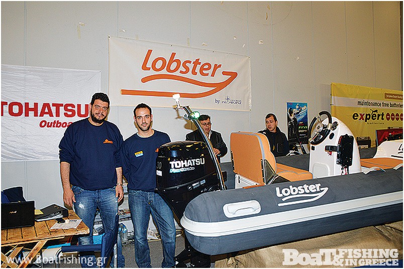LOBSTER: Η εταιρεία George Marine για άλλη µια χρονιά παρουσίασε τα φουσκωτά Lobster και τις υπηρεσίες φύλαξης και σέρβις σκαφών που παρέχει στον χώρο της