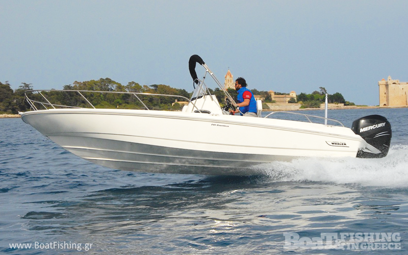 Το Boston Whaler 240 Dauntless, ένα σκάφος µε πολλά πρόσωπα και προσόντα