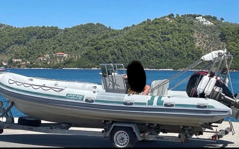 Κλοπή σκάφους από τους Θρακομακεδόνες- Έκκληση από τον ιδιοκτήτη – Δίνεται αμοιβή